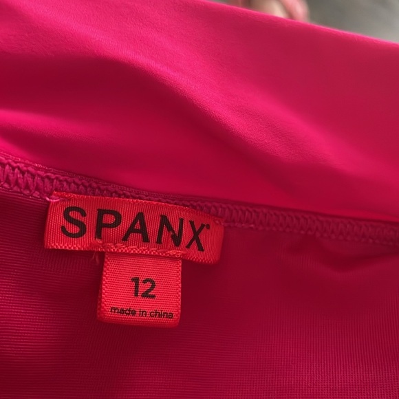 Spanx Swim Skirt with attached swim bottoms Pink 12 - Picture 5 of 6